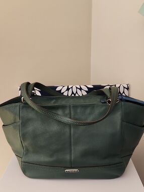 Coach Bag Prk Lth CARRIE